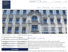 Tablet Screenshot of lansky.at